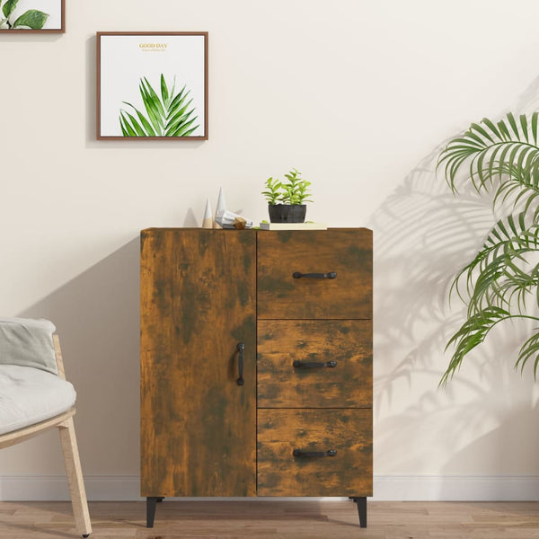 Sideboard Benescu aus Rauchereiche 69,5x34x90cm (Holz)