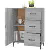 Graues Sideboard Benescu 69,5x34x90cm (Holz)