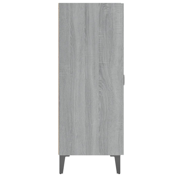Graues Sideboard Benescu 69,5x34x90cm (Holz)