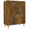 Sideboard Uliver aus Wildeiche 69,5x34x89cm (Holz)