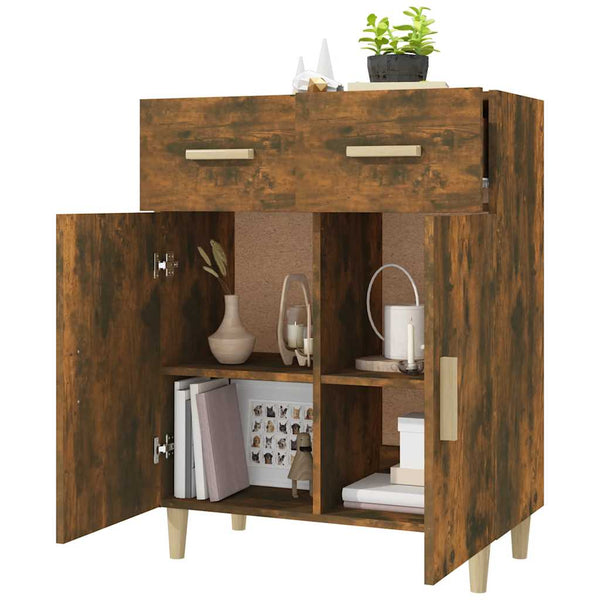 Sideboard Uliver aus Wildeiche 69,5x34x89cm (Holz)