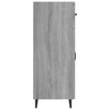 Graues Sideboard Nyasia 69,5x34x90cm (Holz)