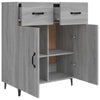 Graues Sideboard Nyasia 69,5x34x90cm (Holz)