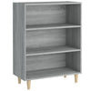 Graues Sideboard Netus 69,5x32,5x90cm (Holz)