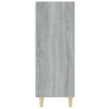 Graues Sideboard Netus 69,5x32,5x90cm (Holz)
