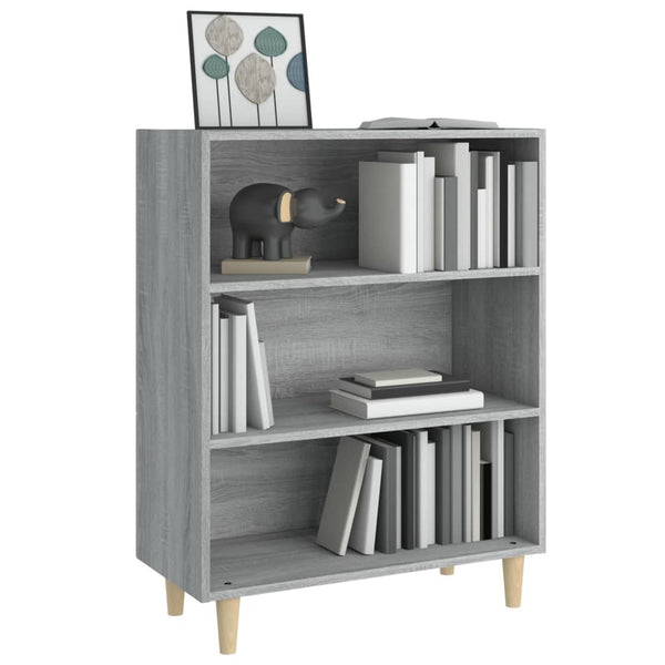 Graues Sideboard Netus 69,5x32,5x90cm (Holz)