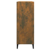 Anrichte aus geräucherter Eiche Bakhshayesh 69,5x32,5x90cm (Holz)