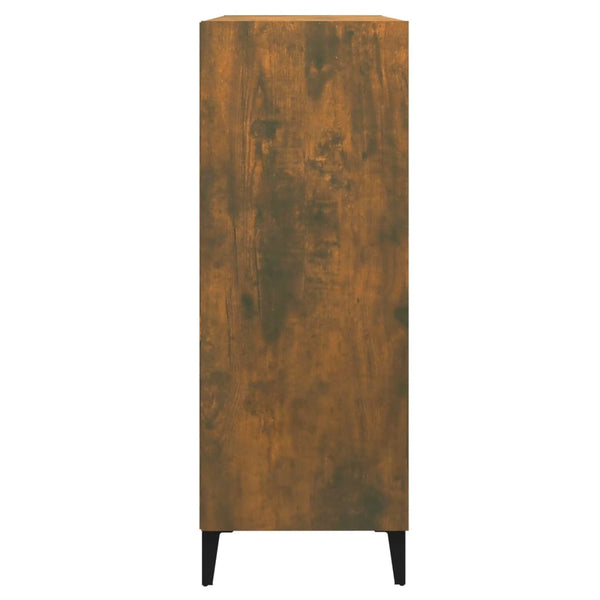 Anrichte aus geräucherter Eiche Bakhshayesh 69,5x32,5x90cm (Holz)