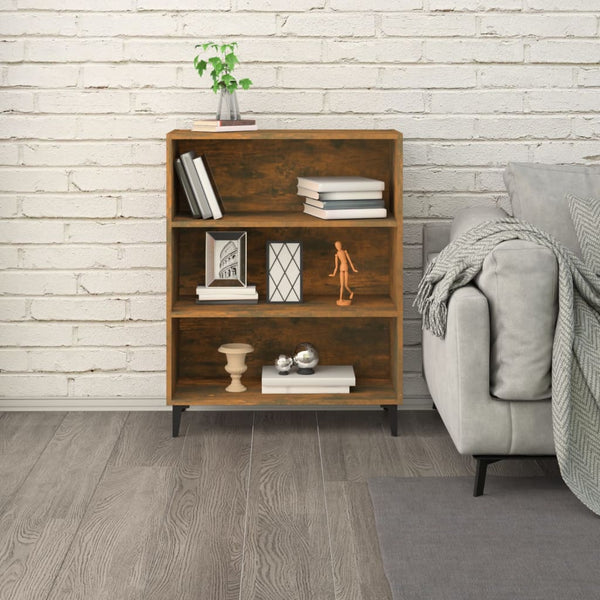 Anrichte aus geräucherter Eiche Bakhshayesh 69,5x32,5x90cm (Holz)