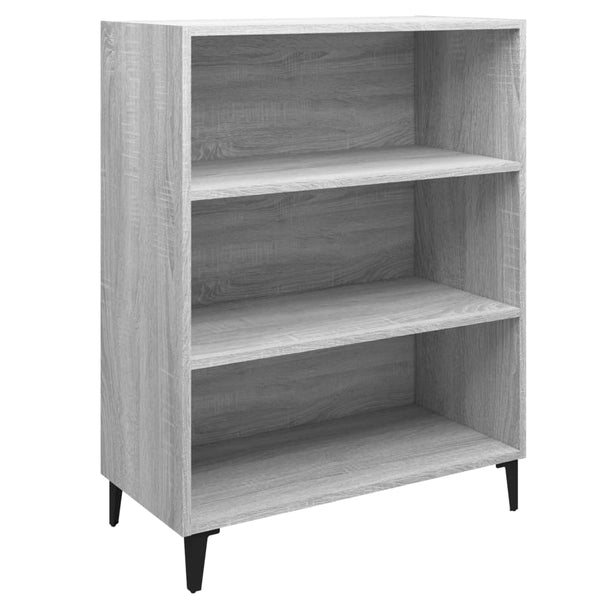 Graues Sideboard Bakhshayesh 69,5x32,5x90cm (Holz)