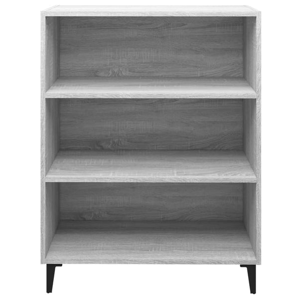 Graues Sideboard Bakhshayesh 69,5x32,5x90cm (Holz)