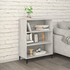 Graues Sideboard Bakhshayesh 69,5x32,5x90cm (Holz)