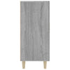 Graues Sideboard Trotus 90x34x80cm (Holz)