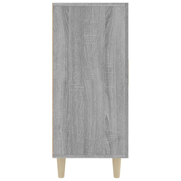 Graues Sideboard Trotus 90x34x80cm (Holz)