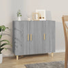 Graues Sideboard Trotus 90x34x80cm (Holz)