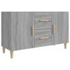 Graues Sideboard Lovia 100x36x60cm (Holz)