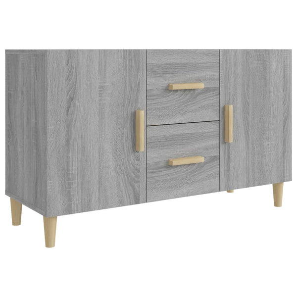 Graues Sideboard Lovia 100x36x60cm (Holz)