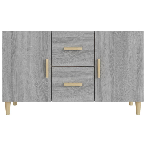 Graues Sideboard Lovia 100x36x60cm (Holz)