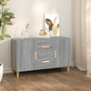 Graues Sideboard Lovia 100x36x60cm (Holz)