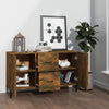 Vorica Sideboard aus geräucherter Eiche 100x36x60cm (Holz)