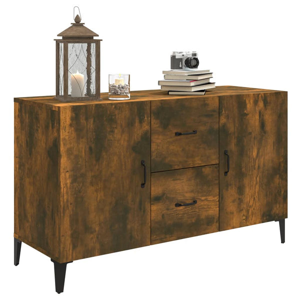 Vorica Sideboard aus geräucherter Eiche 100x36x60cm (Holz)