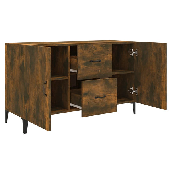 Vorica Sideboard aus geräucherter Eiche 100x36x60cm (Holz)