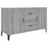 Graue Kommode Vorica 100x36x60cm (Holz)