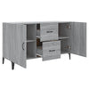 Graue Kommode Vorica 100x36x60cm (Holz)
