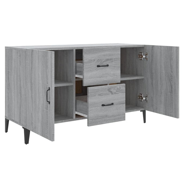 Graue Kommode Vorica 100x36x60cm (Holz)