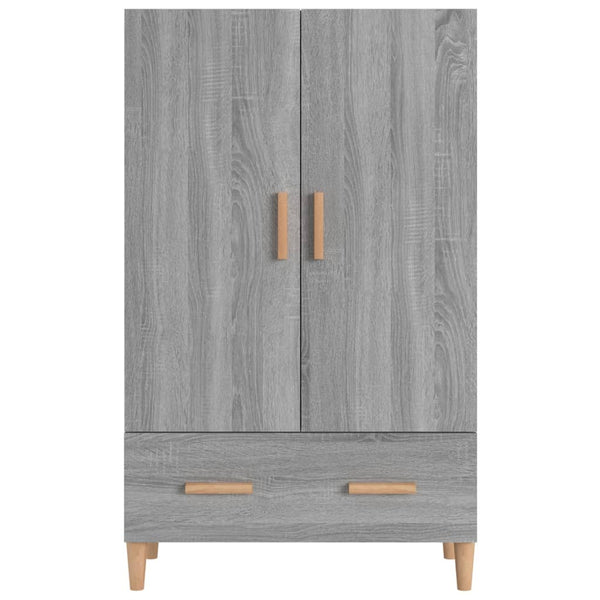 Grauer Schrank Victomil 70x31x115cm (Holz)