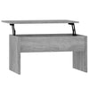 Grauer Couchtisch Calance 80x50,5x41,5cm (Holz)