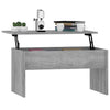 Grauer Couchtisch Calance 80x50,5x41,5cm (Holz)
