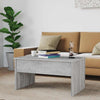 Grauer Couchtisch Calance 80x50,5x41,5cm (Holz)