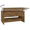Couchtisch Neleta aus Rauch-Eiche 80x50x40cm (Holz)