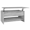Couchtisch Neleta 80x50x40cm, grau (Holz)