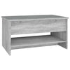 Couchtisch Neleta 80x50x40cm, grau (Holz)