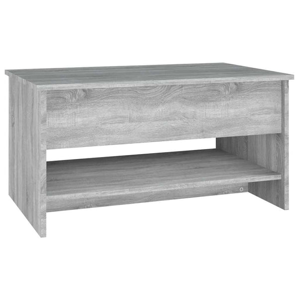 Couchtisch Neleta 80x50x40cm, grau (Holz)