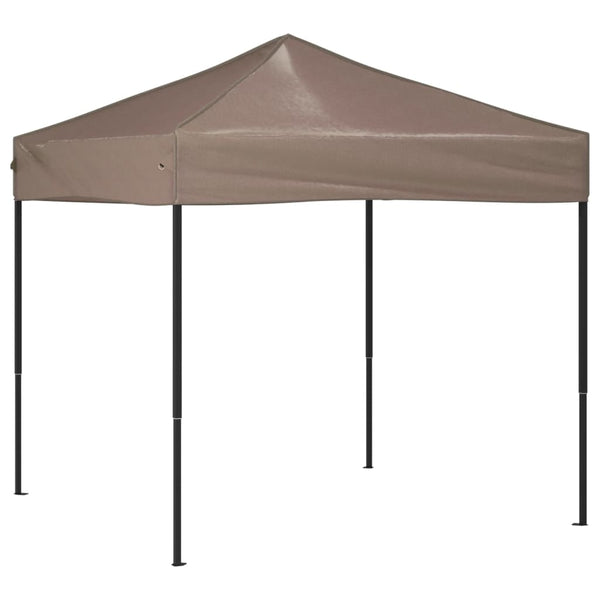 Taupe kokoontaittuva juhlateltta Alueta 2x2 m