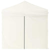 Klappbares Partyzelt Mefodie 2x2 m mit Seitenwänden, creme