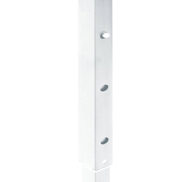 Klappbares Partyzelt Mefodie 2x2 m mit Seitenwänden, creme
