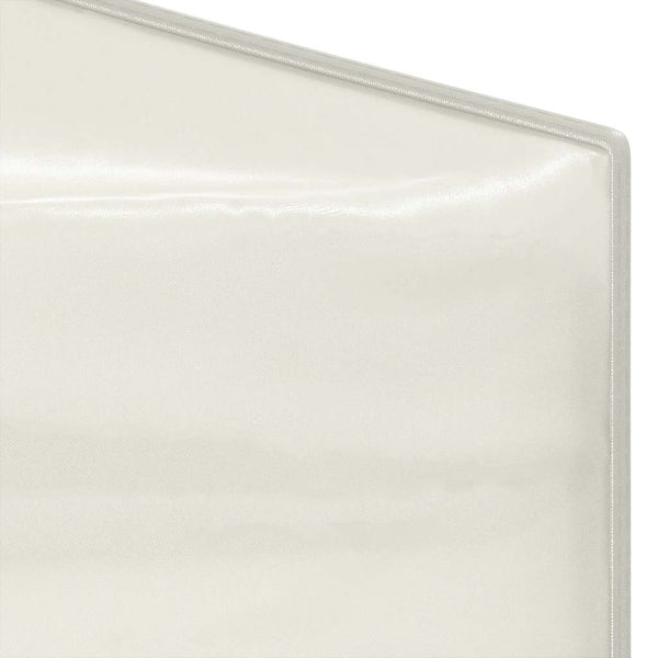 Creme Falt-Festzelt mit Seitenwänden Mefodie 3x3 m
