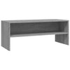Harmaa tv-taso Elizian 100x40x40cm (puinen)
