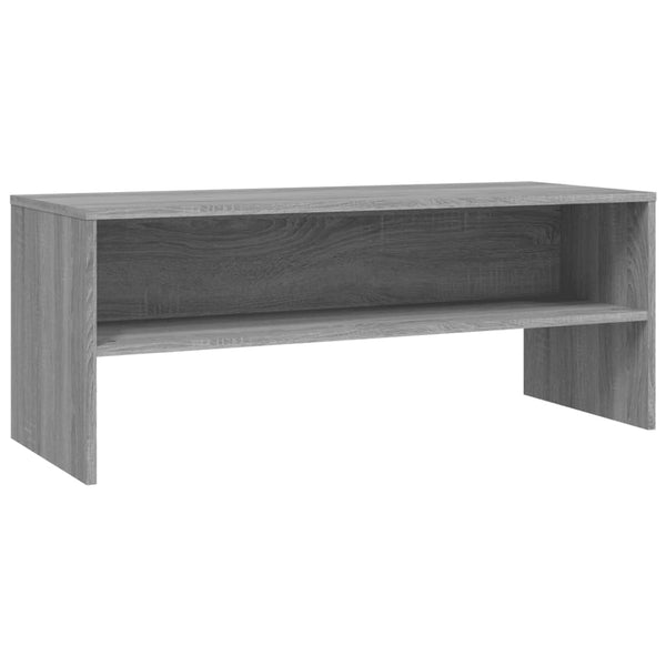 Harmaa tv-taso Elizian 100x40x40cm (puinen)