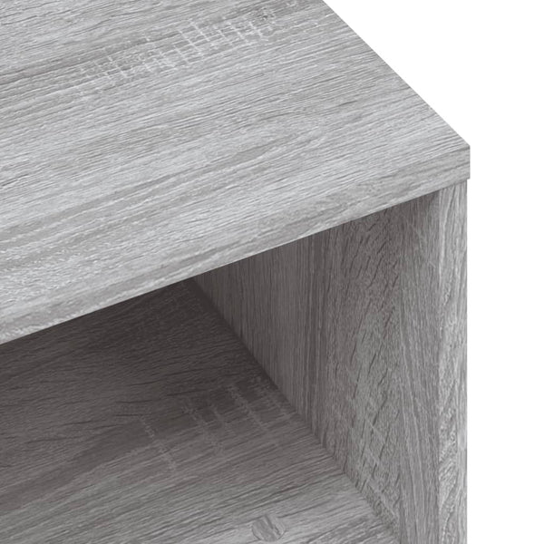 Harmaa tv-taso Winfried 80x40x40cm (puinen)