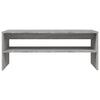 Grauer Couchtisch Gulei 100x40x40cm (Holz)