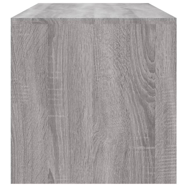 Grauer Couchtisch Gulei 100x40x40cm (Holz)