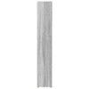 Graues CD-Regal Adelahaida 21x16x93,5cm (2 Stück Sonoma Holzoptik)