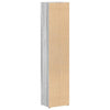 Graues CD-Regal Adelahaida 21x16x93,5cm (2 Stück Sonoma Holzoptik)