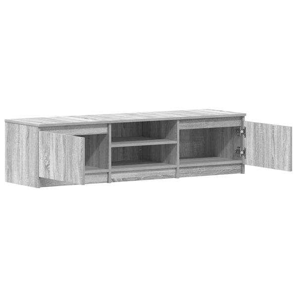 Harmaa tv-taso Constanze 140x40x35,5cm (puinen)