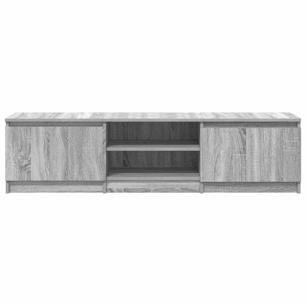 Harmaa tv-taso Constanze 140x40x35,5cm (puinen)
